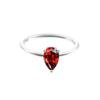 Birthstone Ring Jänner (rot) - 101