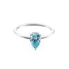 Birthstone Ring März (hellblau) - 103