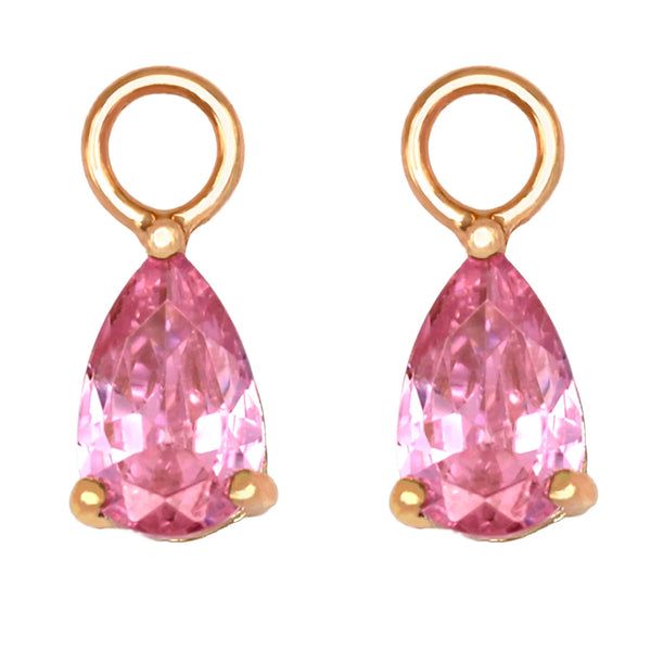 Birthstones Ohrschmuck Oktober (rosa) - 16022310