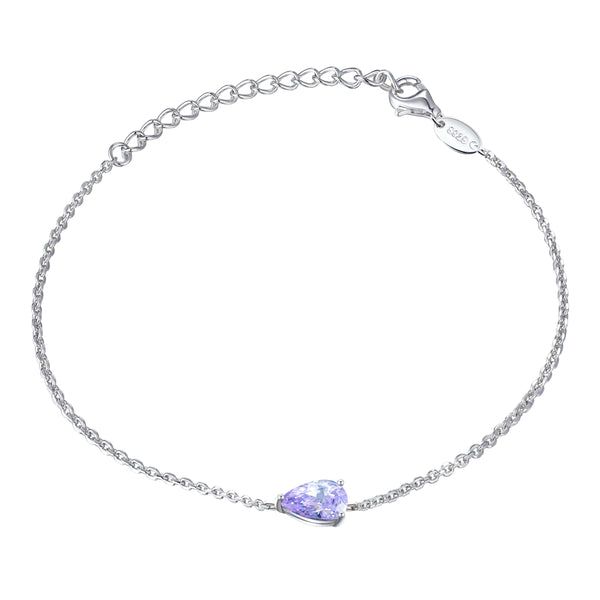 Birthstone Armband Juni (lavendel) - 16