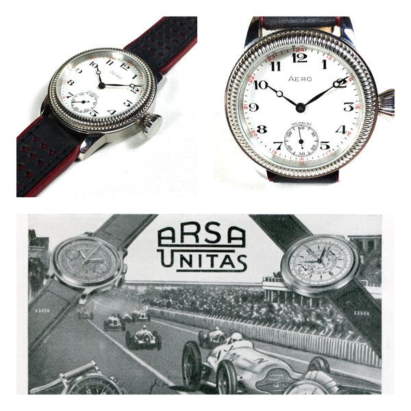 Unitas Aero Vintage Herrenuhr - TV60003