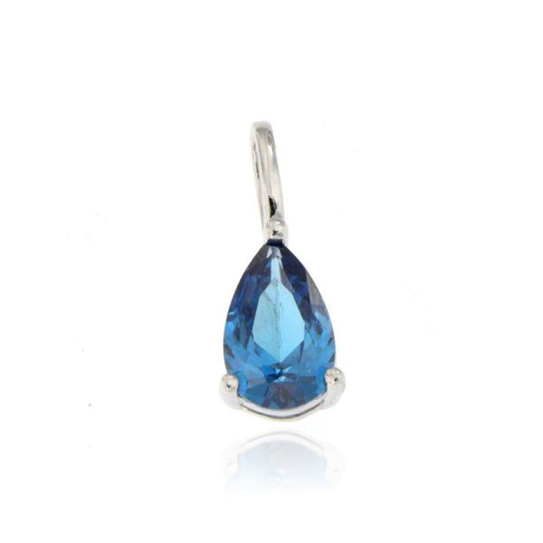 Birthstone Anhänger März (hellblau) - b4834502e93a56f0ff11eed8c06bc0f0